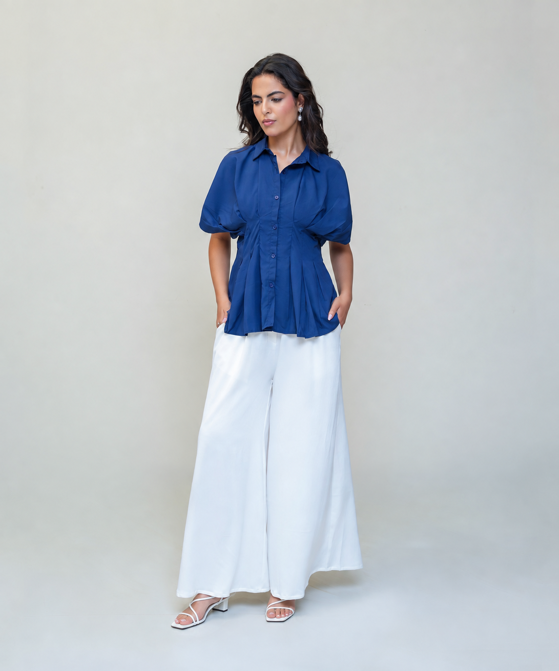 WOMEN WID LEG TROUSER