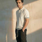KNITTED SIGNATURE POLO