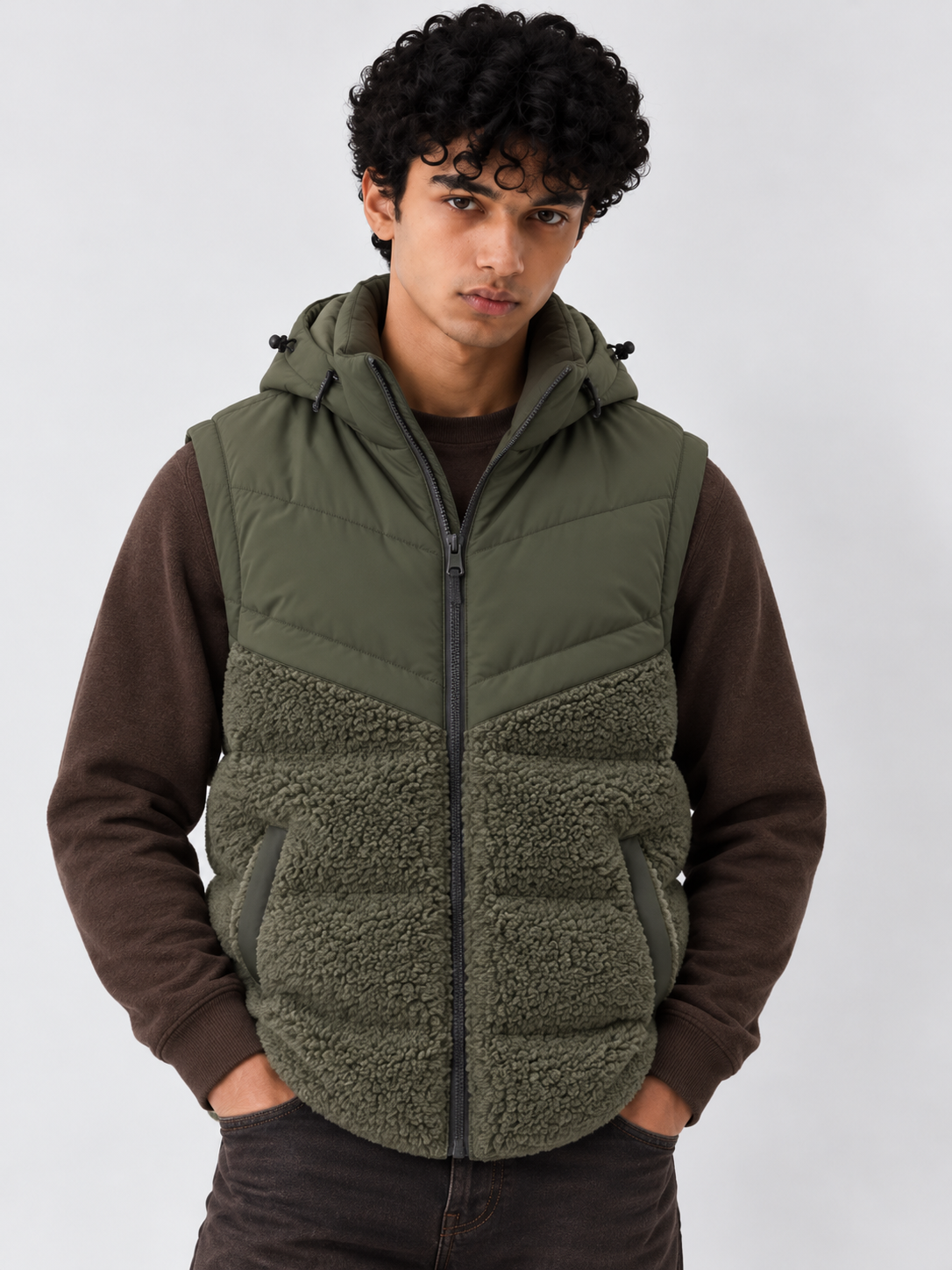HORIZON QUILTED JACKET Green