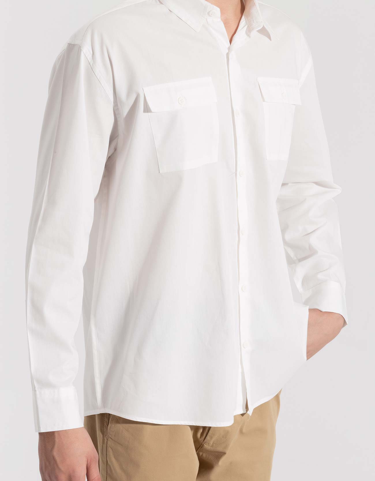 MEN'S FULL SLEEVES FLAP POCKET SHIRT