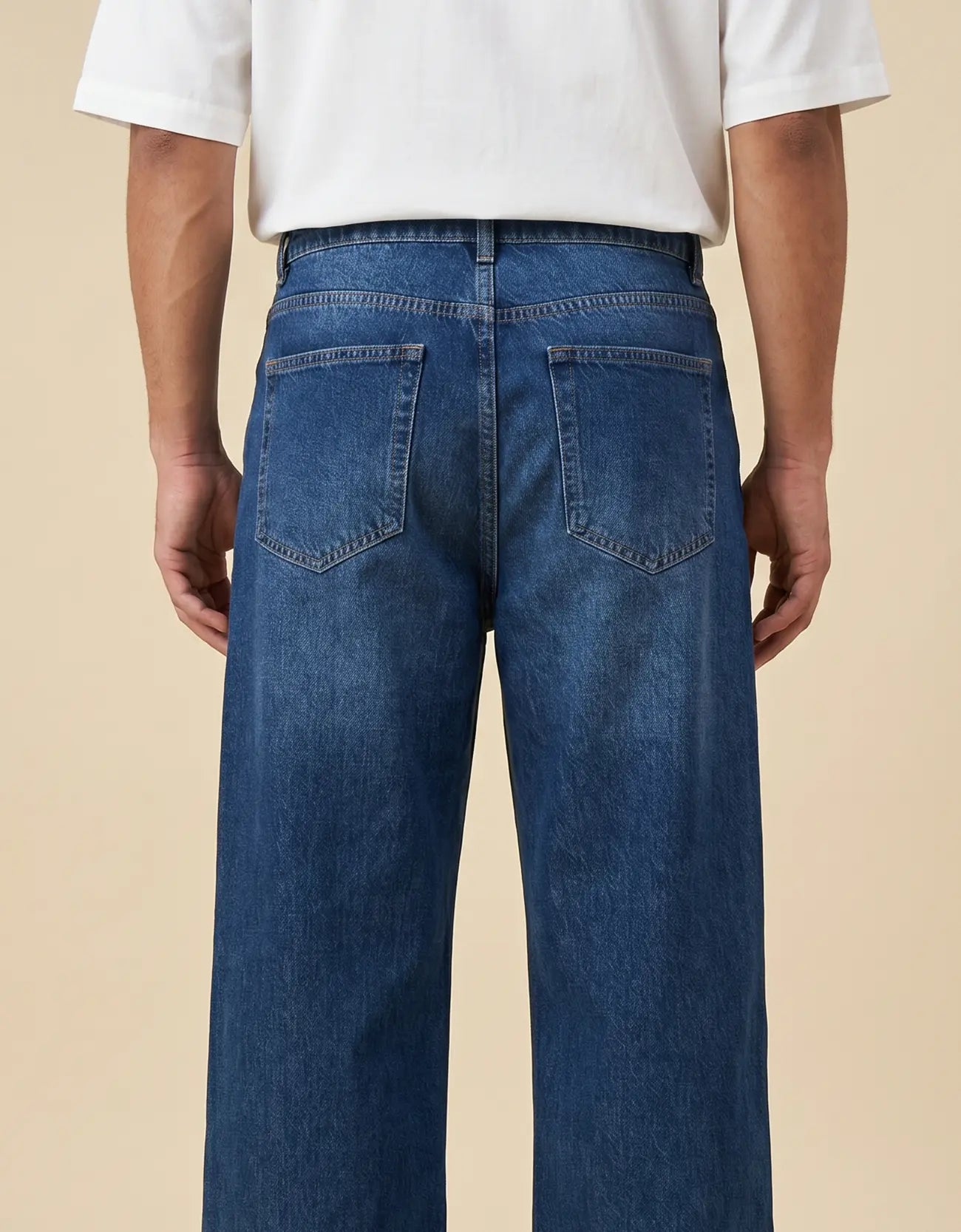 DENIM BAGGY FIT PANT