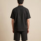 WAFFLE TEXTURED MEN'S CASUAL SHIRT