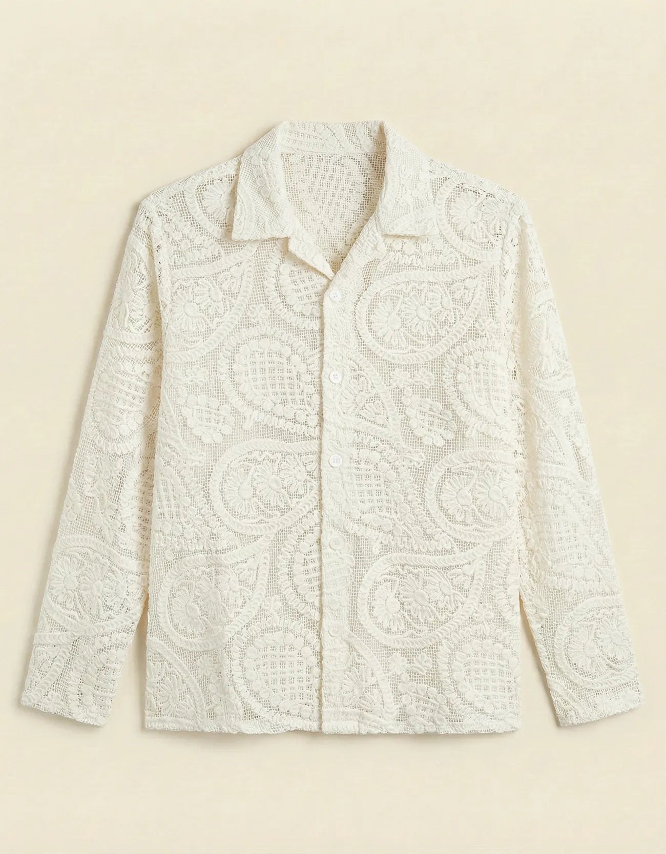 EMBROIDERED BUTTON DOWN SHIRT