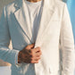 LINEN FLAP POCKET BLAZER