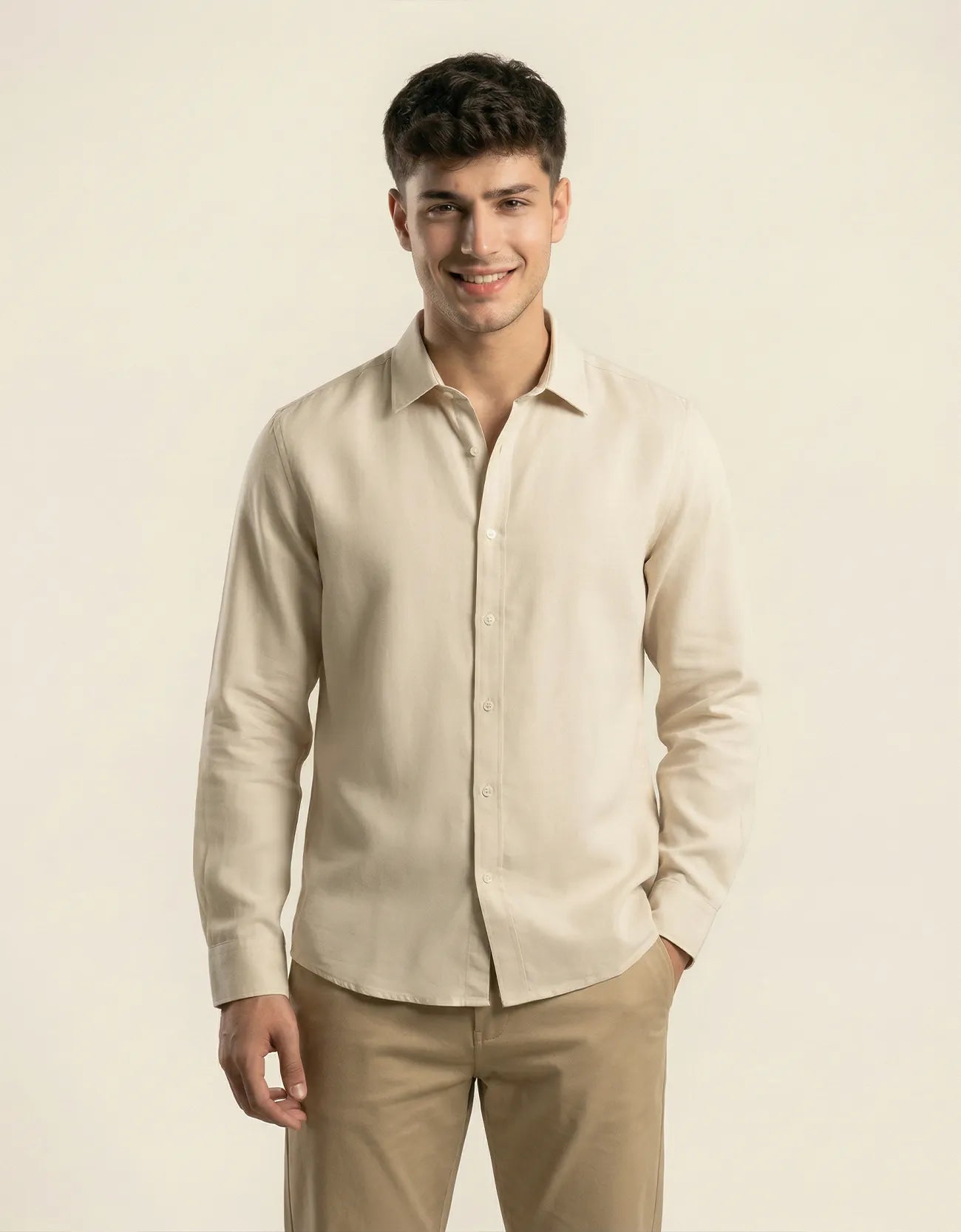 LINEN BUTTON DOWN SHIRT