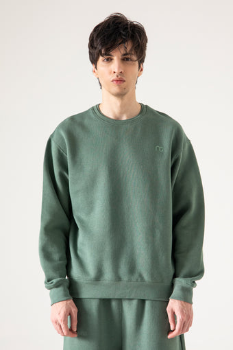 BASIC FLEECE SWEATSHIRT