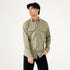 FLAP POCKET TEXTURED SHIRT