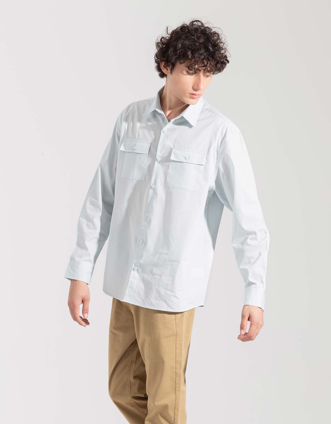 MEN'S FULL SLEEVES FLAP POCKET SHIRT