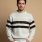 JACQUARD TEXTURED SWEATSHIRT