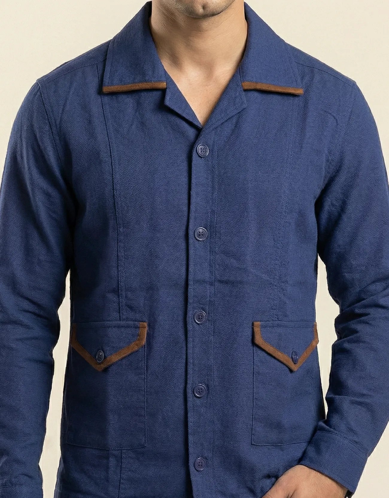 JACQUARD SAFARI SHACKET