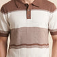 MEN'S COLORBLOCK KNIT POLO