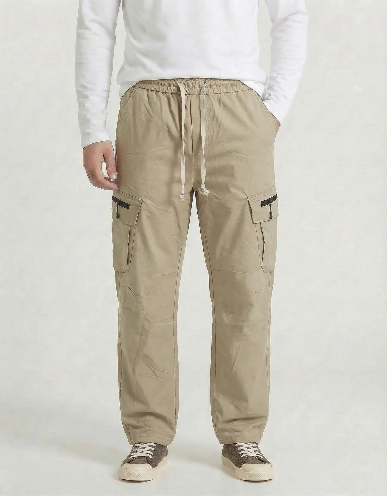 ZIP CARGO TROUSER