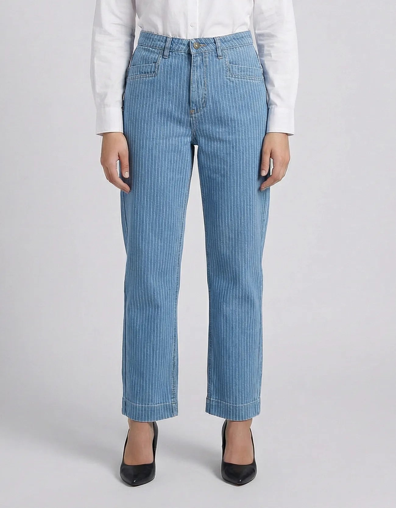 CLASSIC PINSTRIPE DENIM