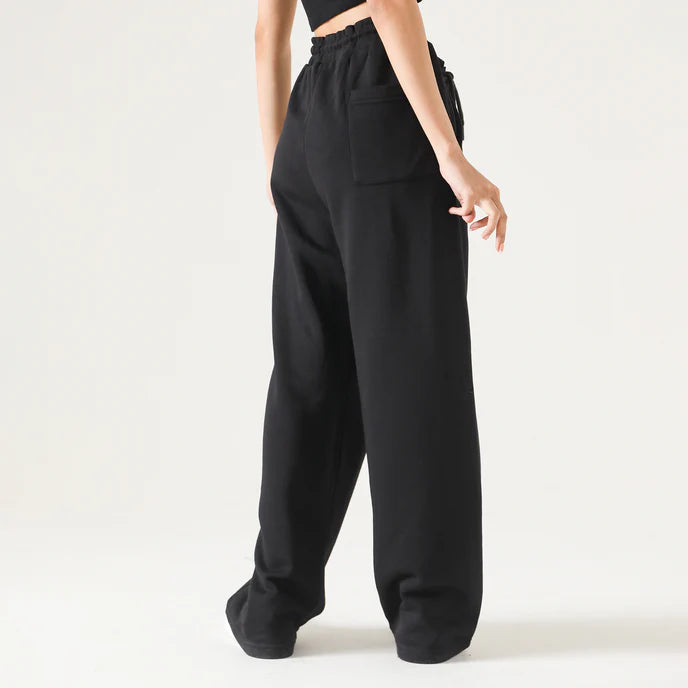 FLEECE WIDELEG TROUSER