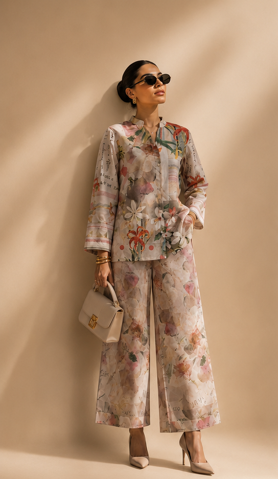 PASTEL LILY CO-ORD SET