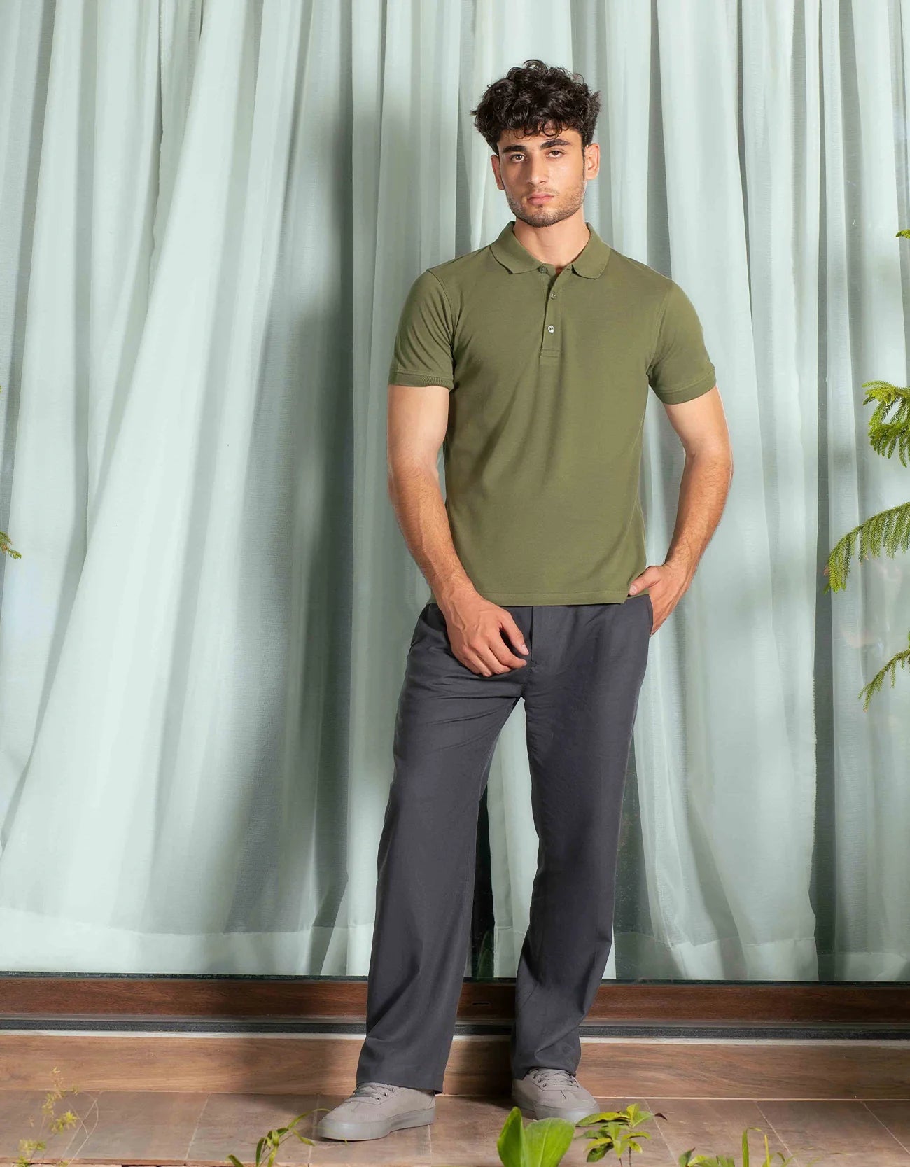 MEN'S BASIC POLO