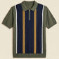 MEN'S ZIPER KNIT POLO SHIRT