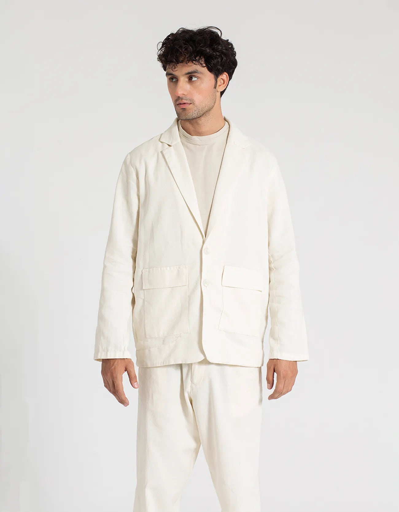 JACQUARD CASUAL BLAZER