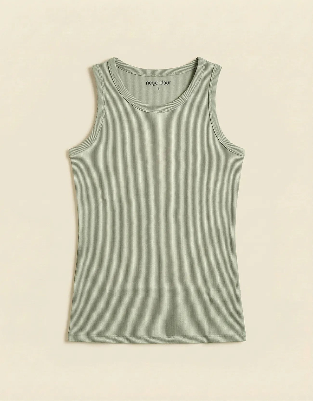RIBBED TANK TOP