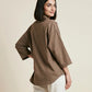 RELAXED V-NECK SHIRT