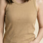 RIBBED TANK TOP