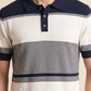 MEN'S COLORBLOCK KNIT POLO