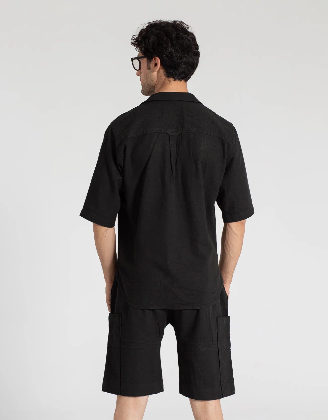 JACQUARD CHEST POCKET SHIRT