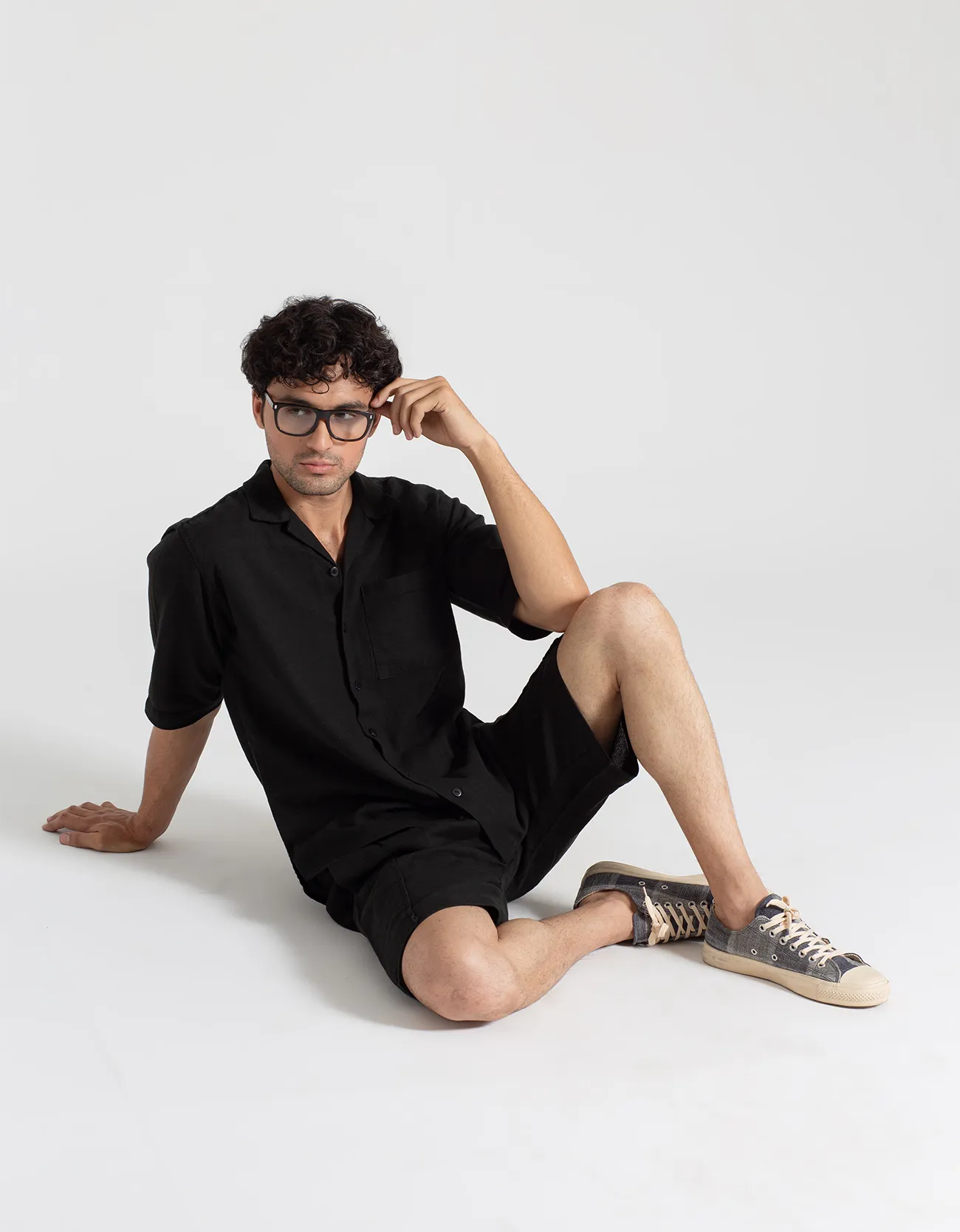 JACQUARD CHEST POCKET SHIRT