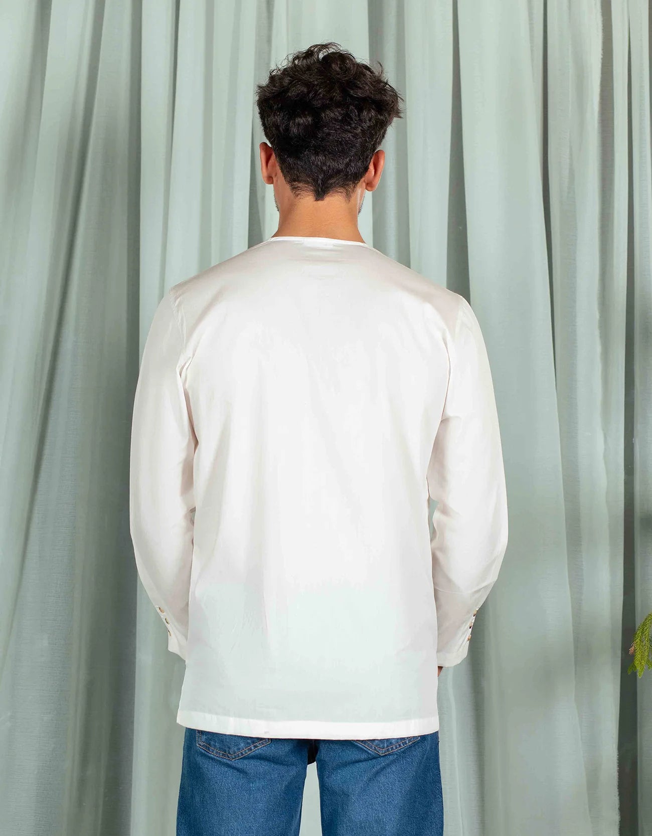 MEN’S CREW NECK KURTA