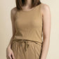 RIBBED TANK TOP