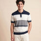 MEN'S COLORBLOCK KNIT POLO