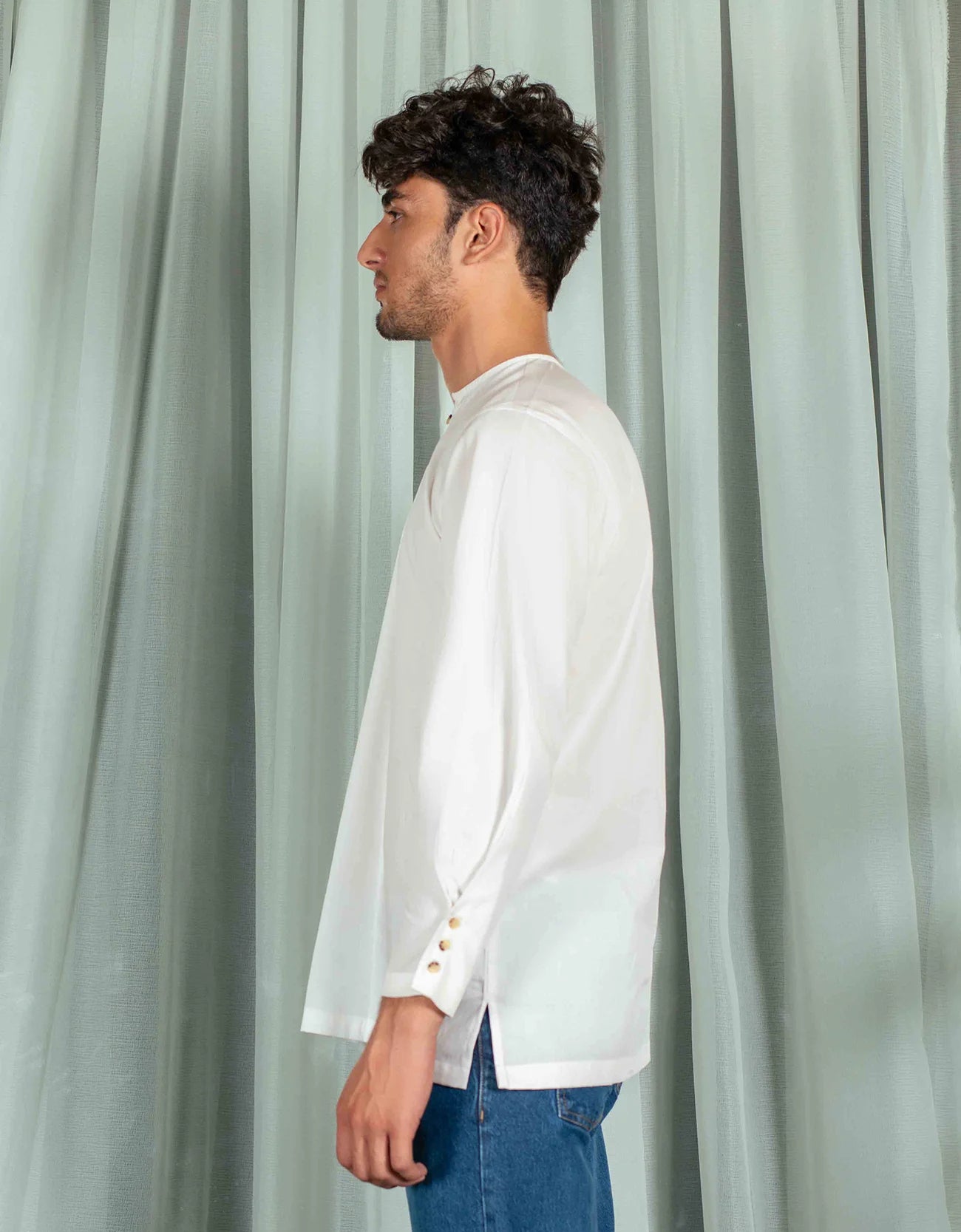 MEN’S CREW NECK KURTA