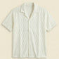 MESH TEXTURED CAMP SHIRT