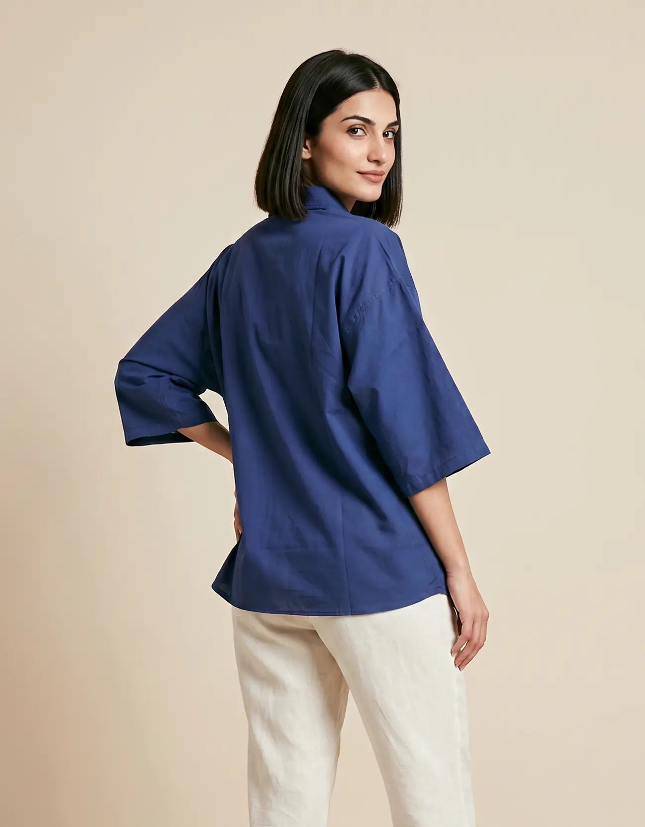CLASSIC QUARTER PLACKET SHIRT