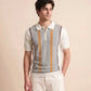 MEN'S ZIPER KNIT POLO SHIRT