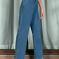RHINESTONE WIDE LEG JEANS