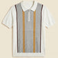 MEN'S ZIPER KNIT POLO SHIRT