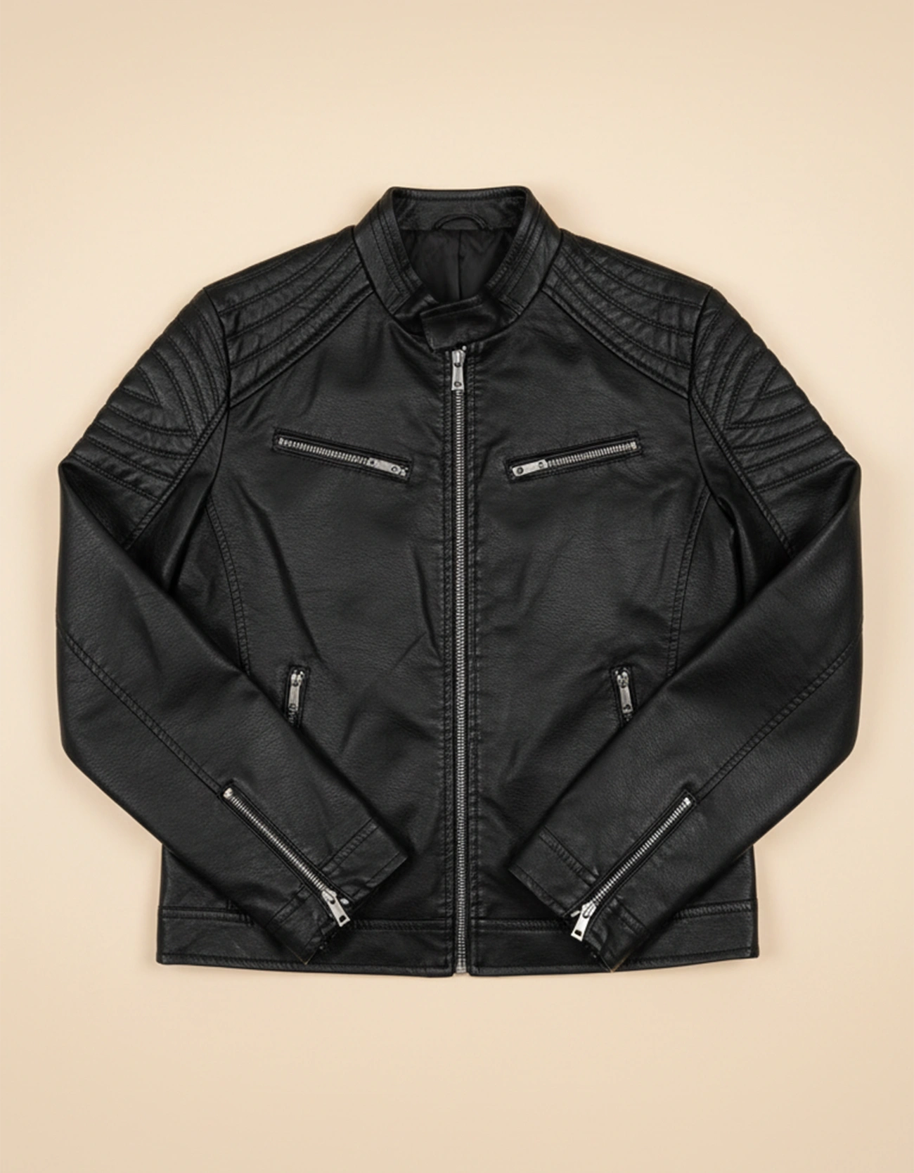 TEXTURED PANEL ZIPPER