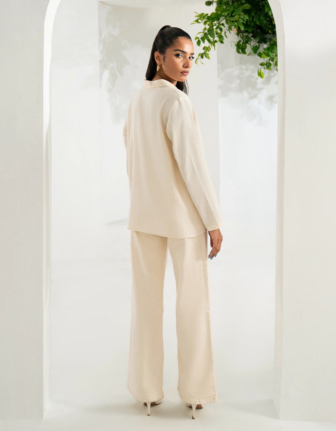 LINEN TEXTURED JACKET