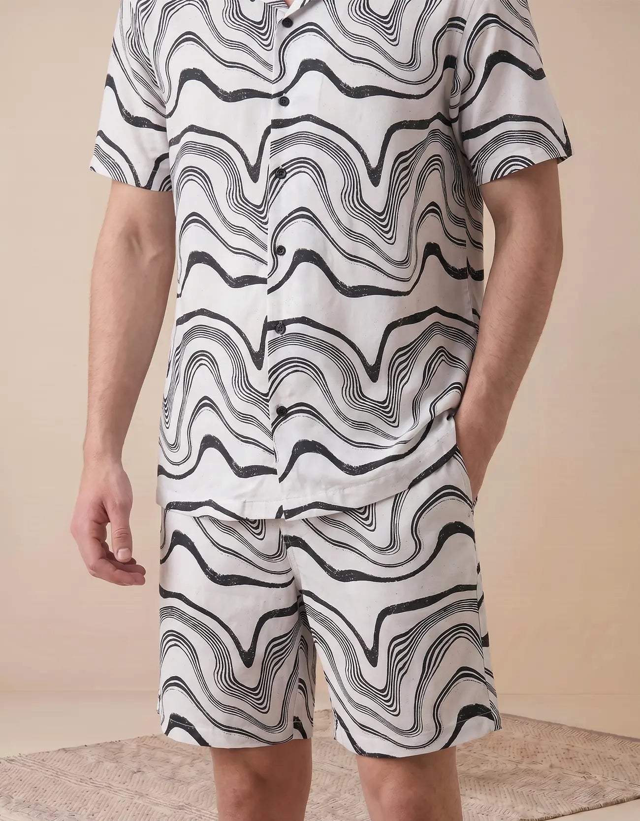 MEN'S PRINTED SHIRT HALF SLEEVES