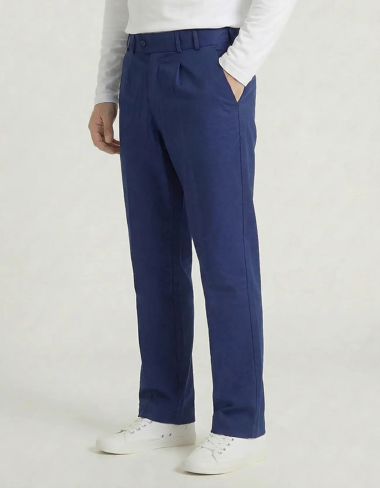 JACQUARD TAILORED PANTS