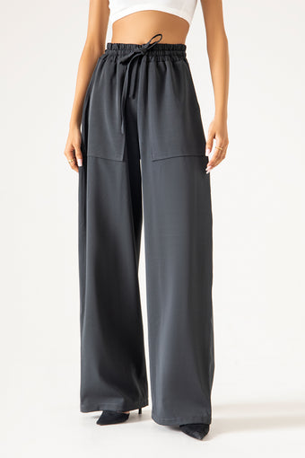 WIDE LEG PANAMA TROUSER