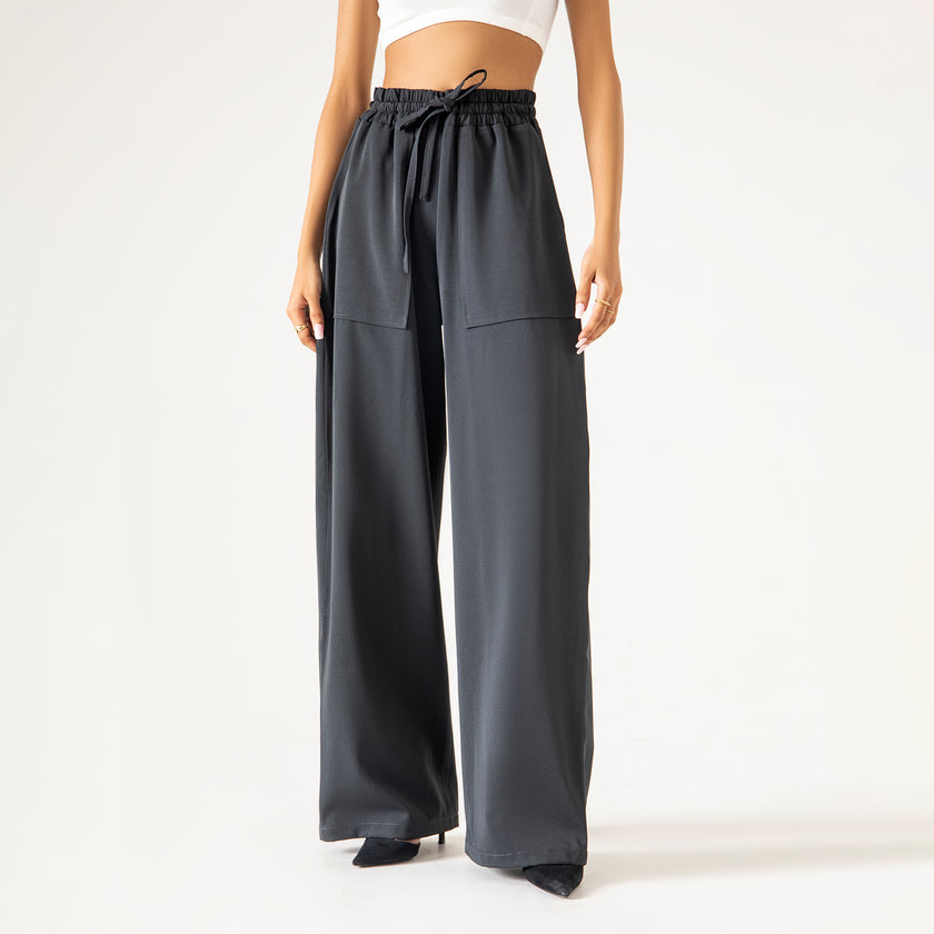 WIDE LEG PANAMA TROUSER