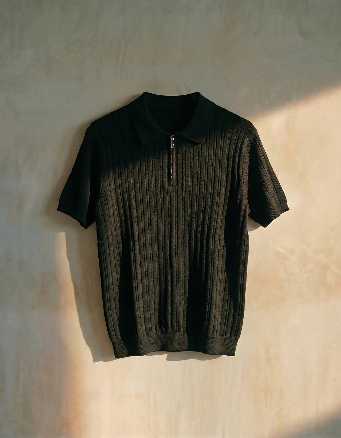 TEXTURED CRUSHED POLO