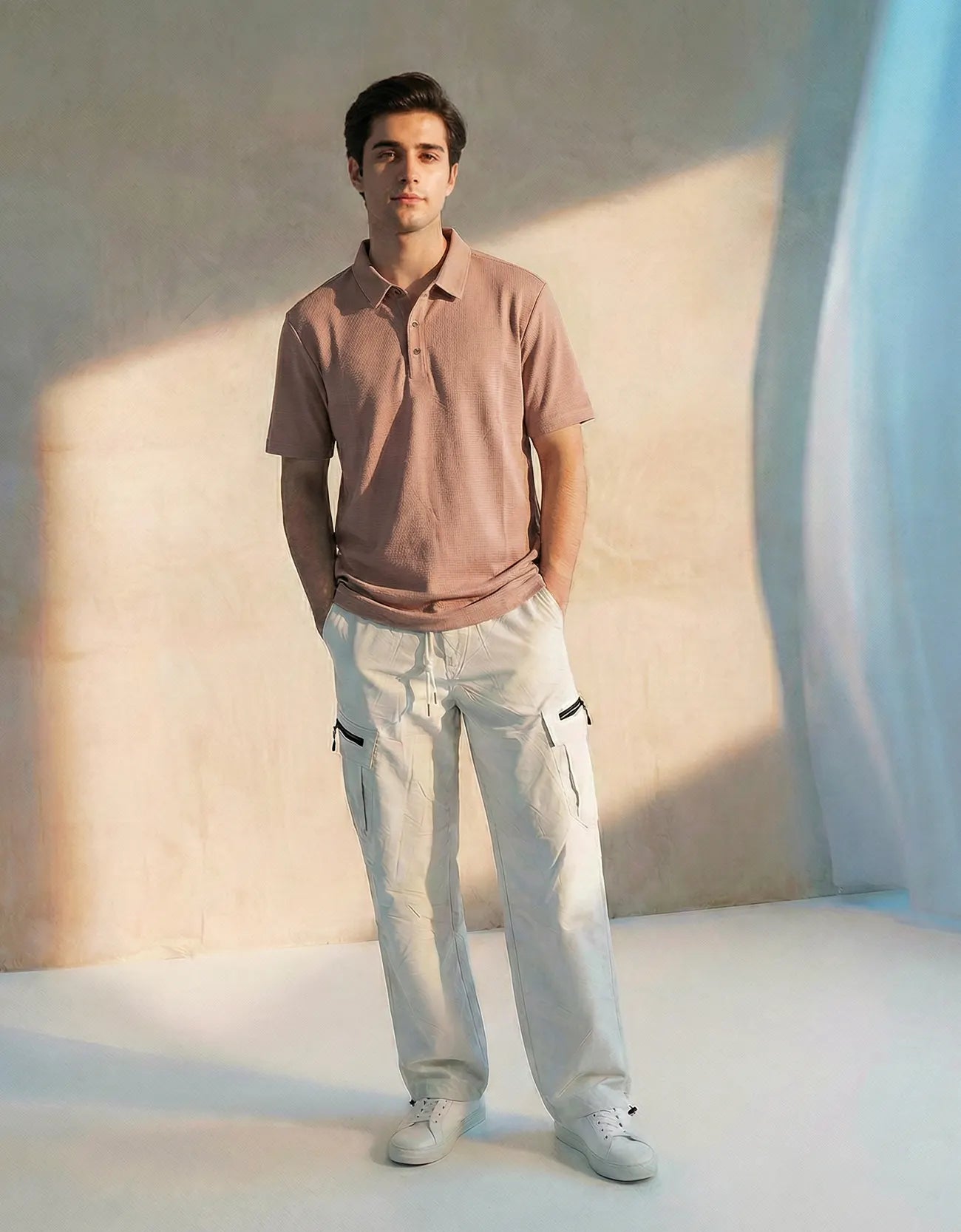 SOLID CASUAL POLO