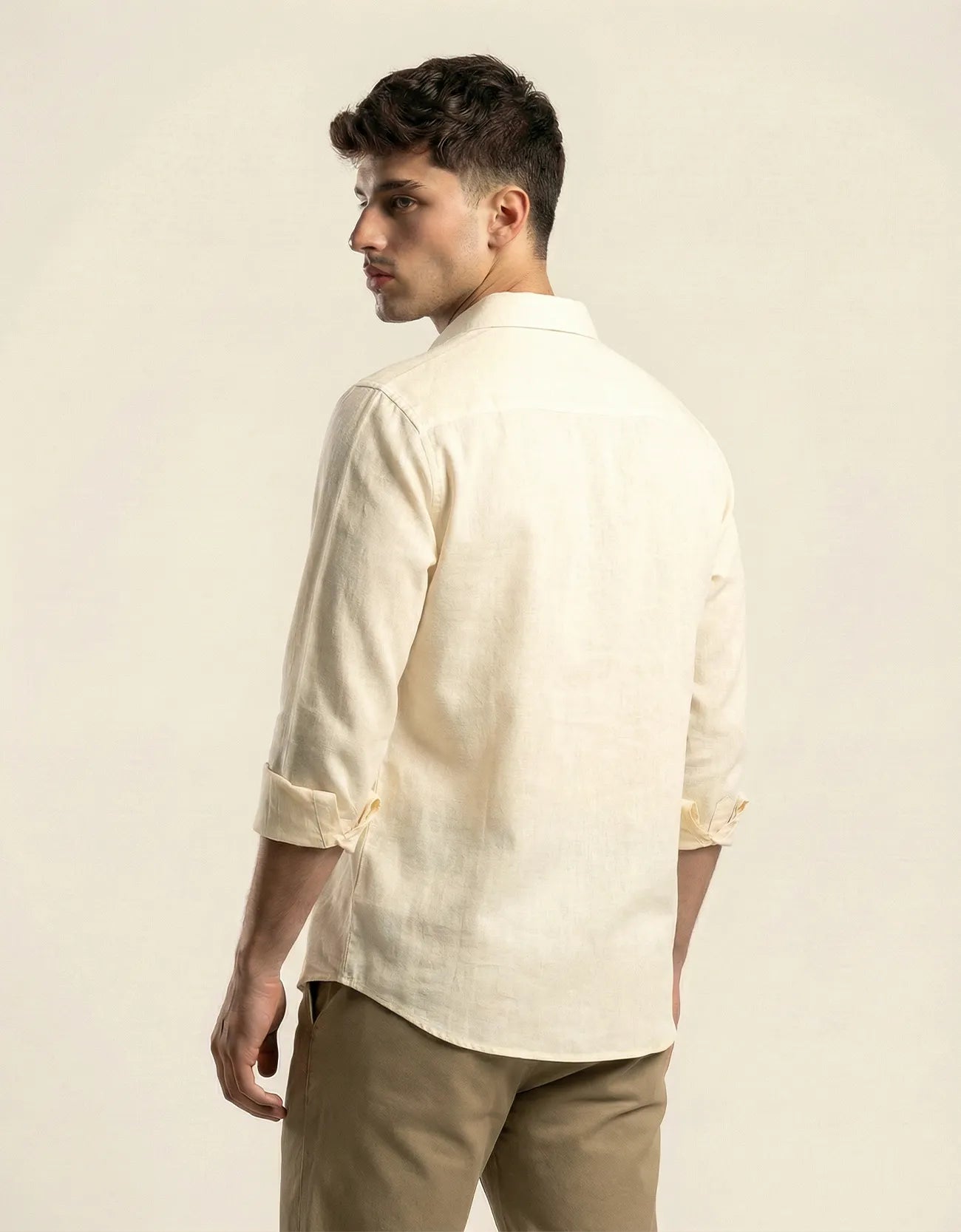 LINEN BUTTON DOWN SHIRT