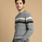 JACQUARD TEXTURED SWEATSHIRT