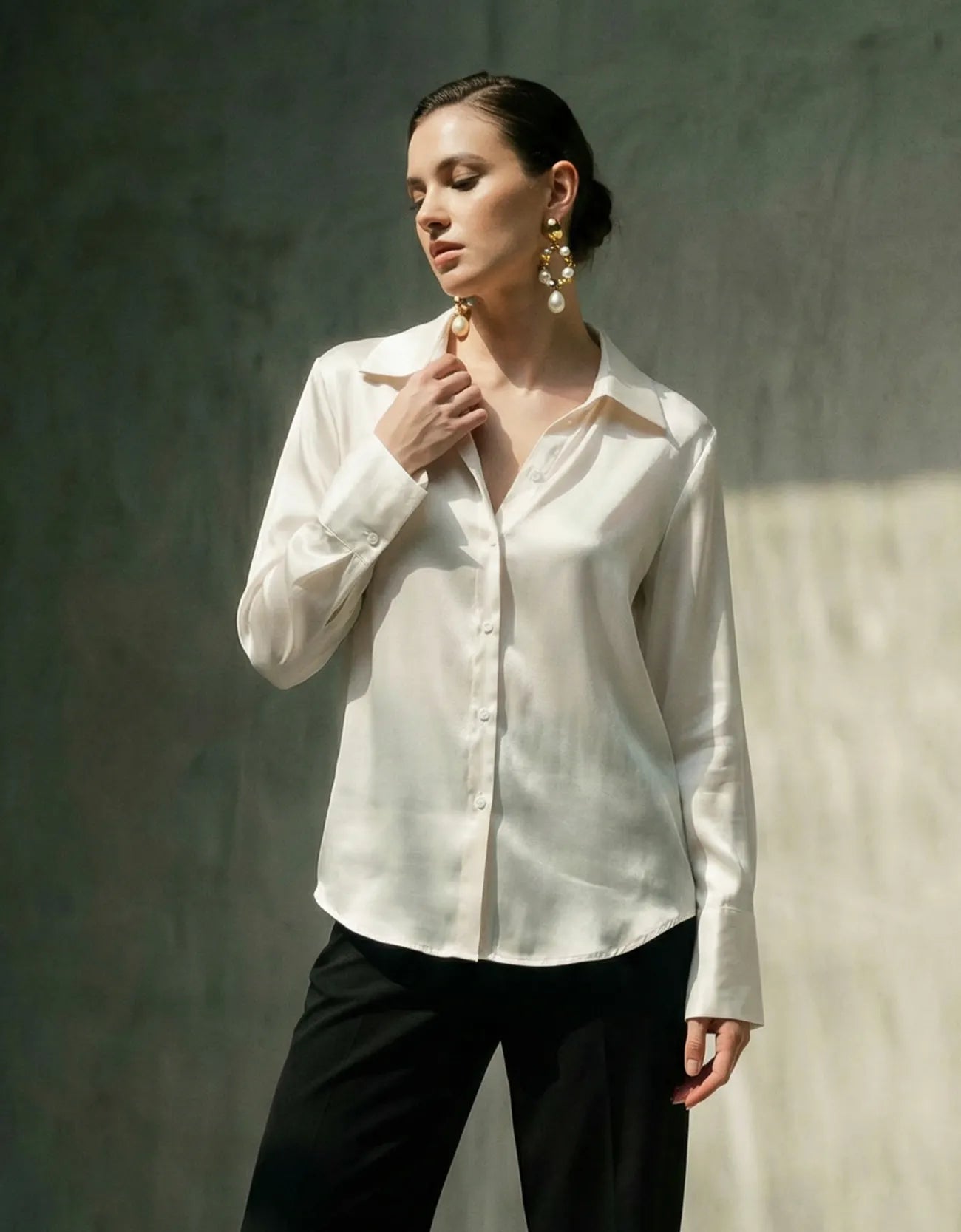 SILK SHEEN TOP