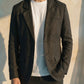 LINEN FLAP POCKET BLAZER