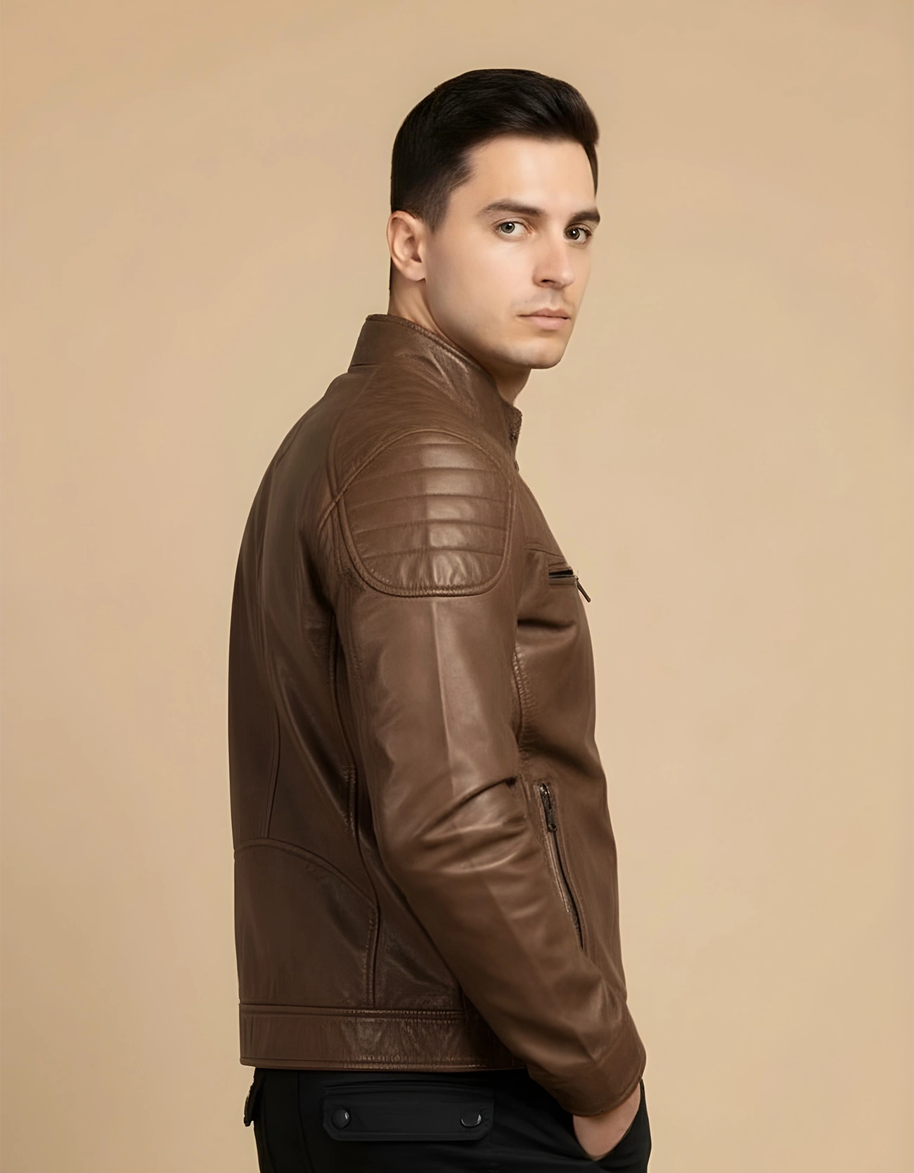 TEXTURED PANEL ZIPPER